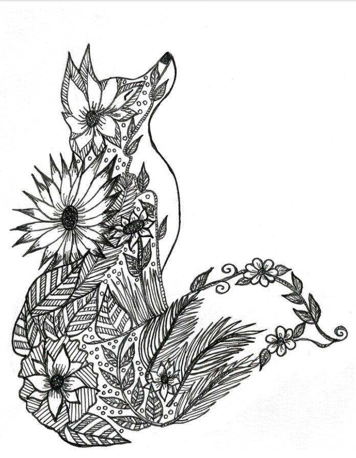 Animal Coloring Book Pages For Adults