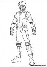 Ant Man Coloring Pages Printable
