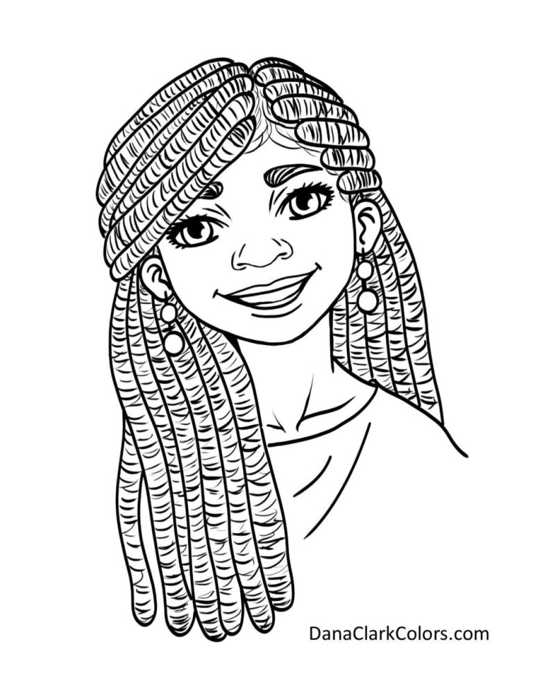 African American Coloring Pages Pdf