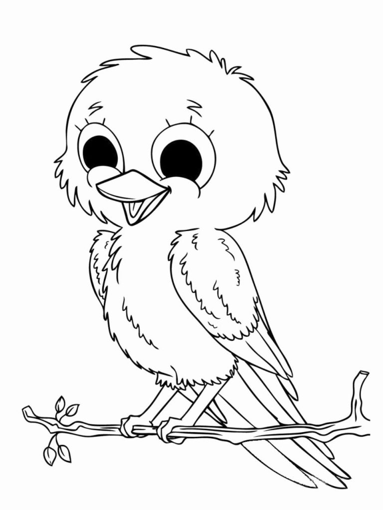 Animal Coloring Pages For Toddlers Free