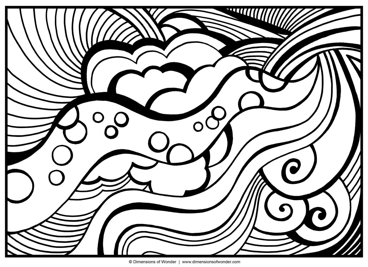 Art Coloring Pages For Big Kids