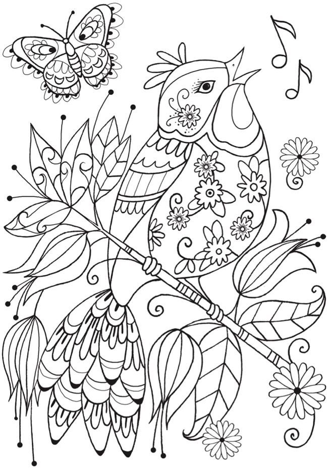Animal Mandala Coloring Pages Easy