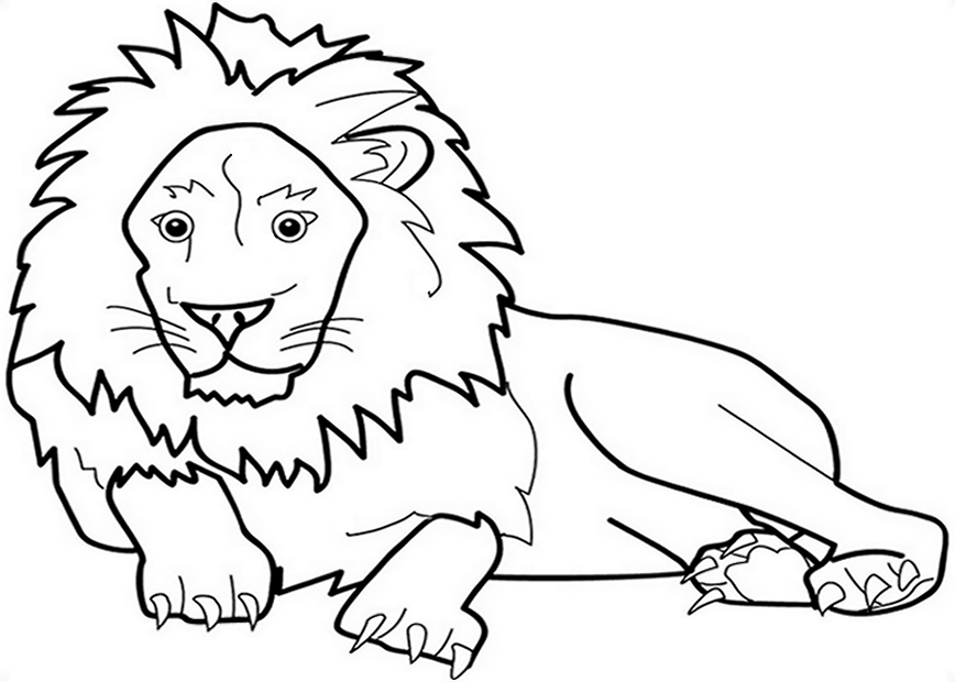 Animal Coloring Pages For Kids Printable