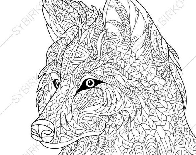 Animal Coloring Pages For Adults Pdf