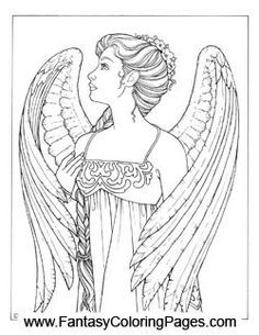Angel Coloring Pages Printable