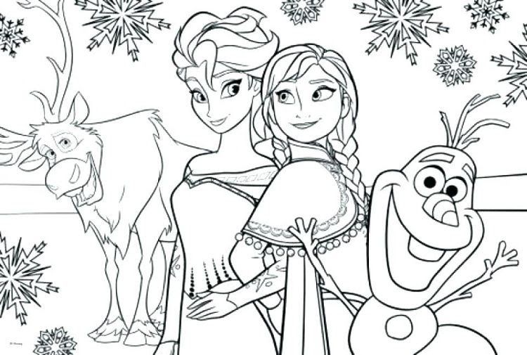 Anna Frozen 2 Printable Coloring Pages