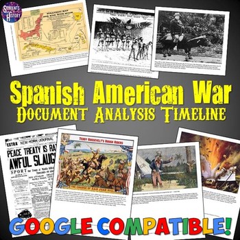 Analyzing The Spanish American War Timeline Worksheet Answers