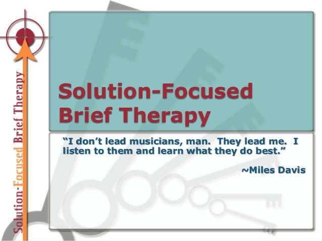 Solution Focused Brief Therapy Worksheets Pdf