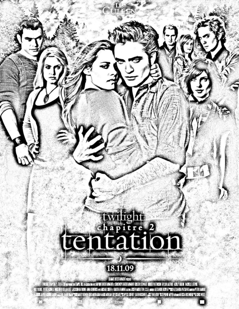 Twilight Coloring Pages To Print