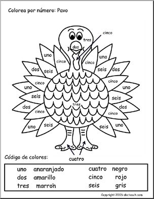 Free Printable Spanish Coloring Pages