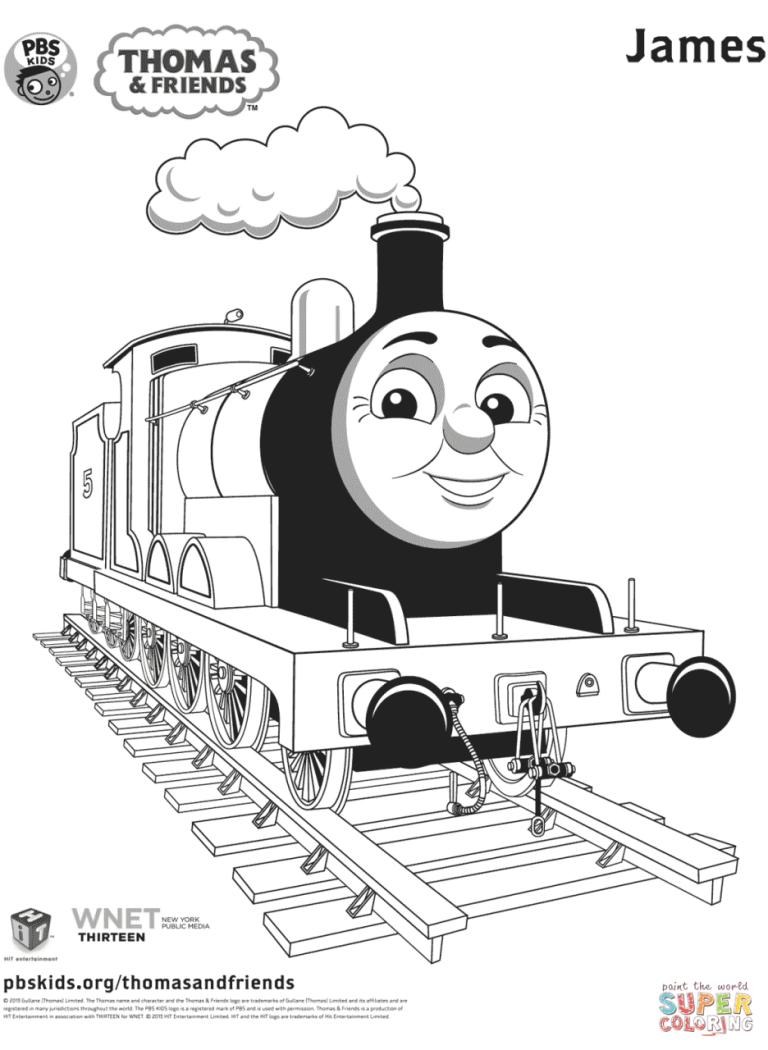 Thomas The Tank Engine Henry Colouring Pages