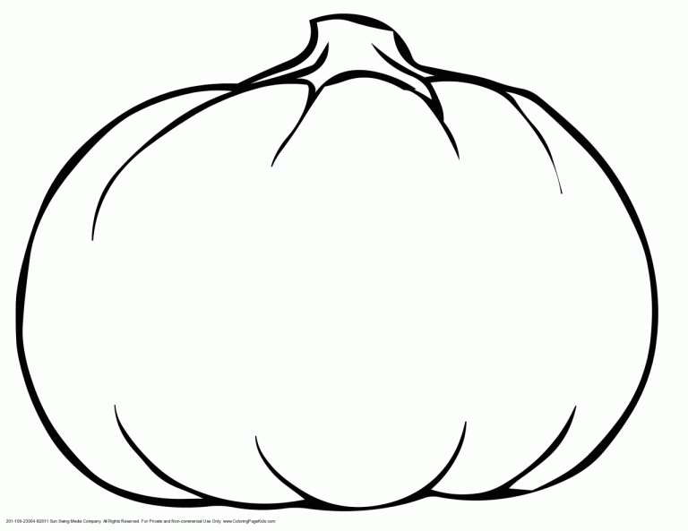 Halloween Pumpkin Coloring Pages Free Printable