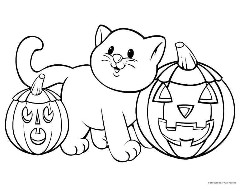 Halloween Free Printable Coloring Pages For Kids