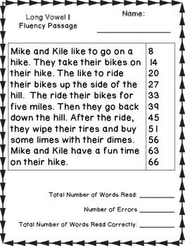 1st Grade Reading Fluency Passages Pdf
