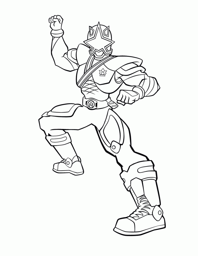Printable Printable Coloring Sheet Power Rangers Colouring Pages