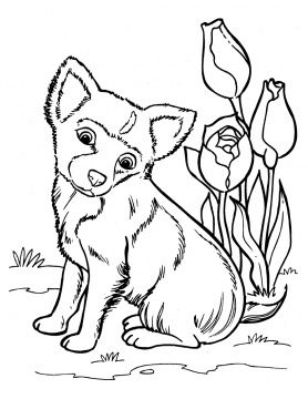 Free Puppy Coloring Pages To Print
