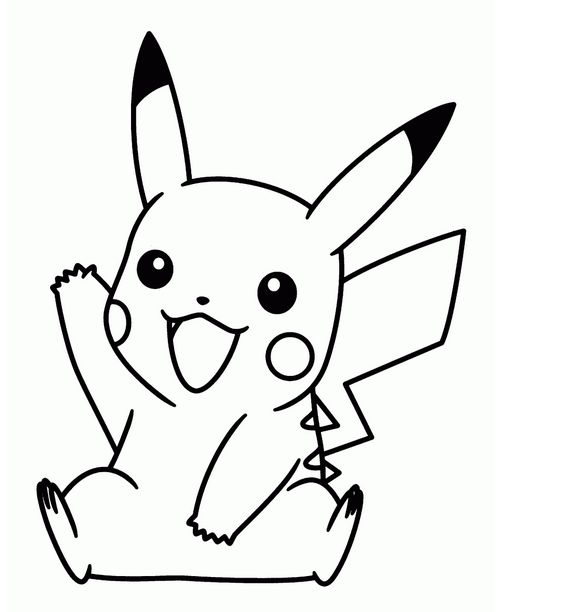 Cute Free Pokemon Coloring Pages