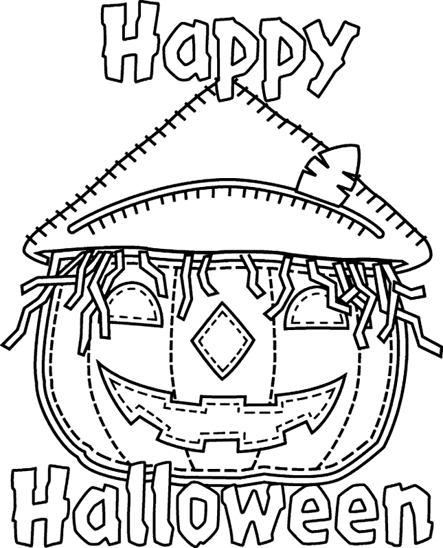 Full Size Childrens Halloween Full Size Free Printable Halloween Coloring Pages