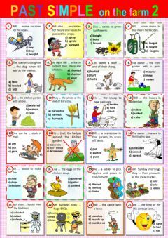 2nd Grade Simple Past Tense Worksheets For Grade 2