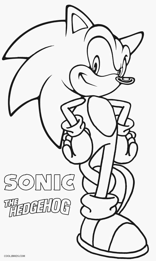 Sonic Boom Free Printable Coloring Book Sonic The Hedgehog Coloring Pages