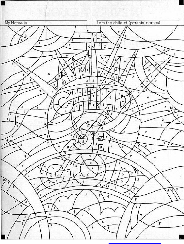 October General Conference Coloring Pages 2020