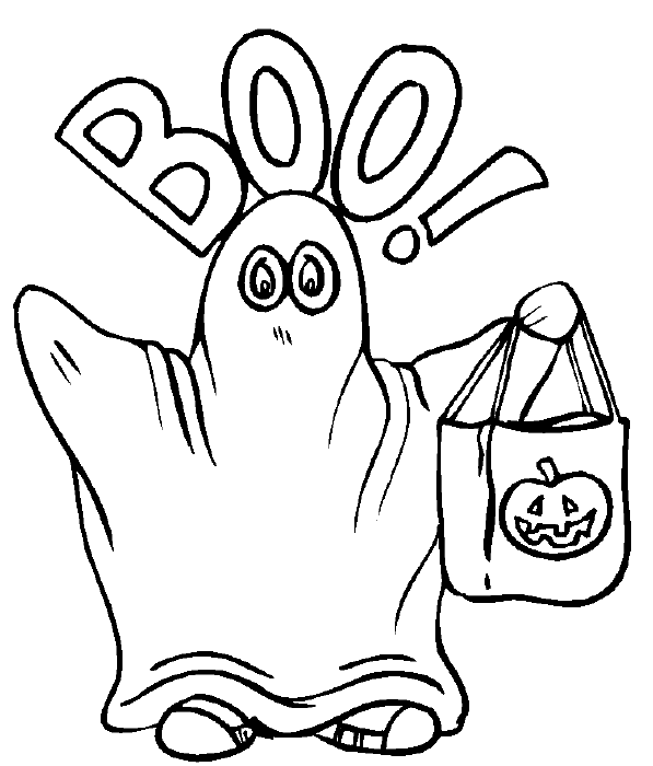 Halloween Coloring Pages Printable For Kids