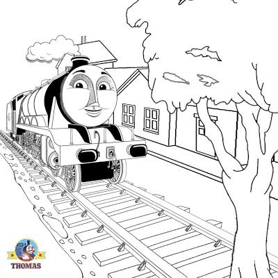 Gordon Henry Thomas And Friends Coloring Pages