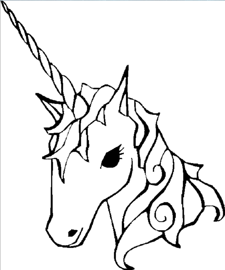 Coloring Pages Printable Unicorn