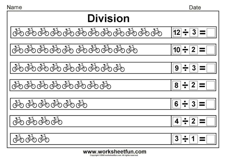 2nd Grade Multiplication Worksheets With Pictures