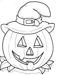 Easy Halloween Colouring Sheets For Kids
