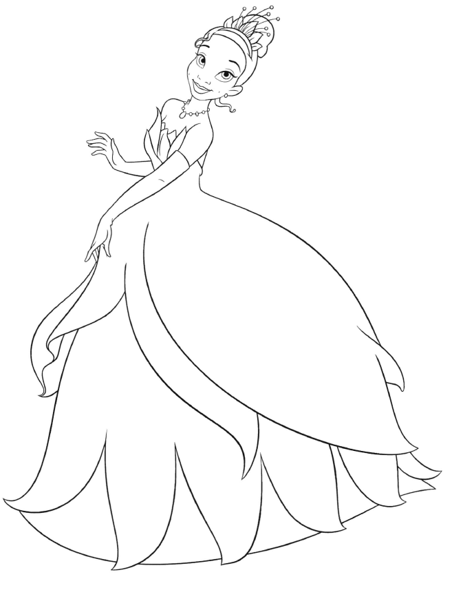 Disney Princess Pictures To Print And Colour