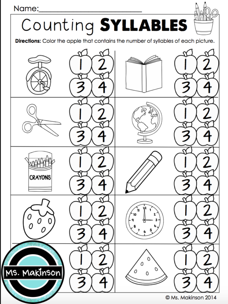 1st Grade Review Worksheets