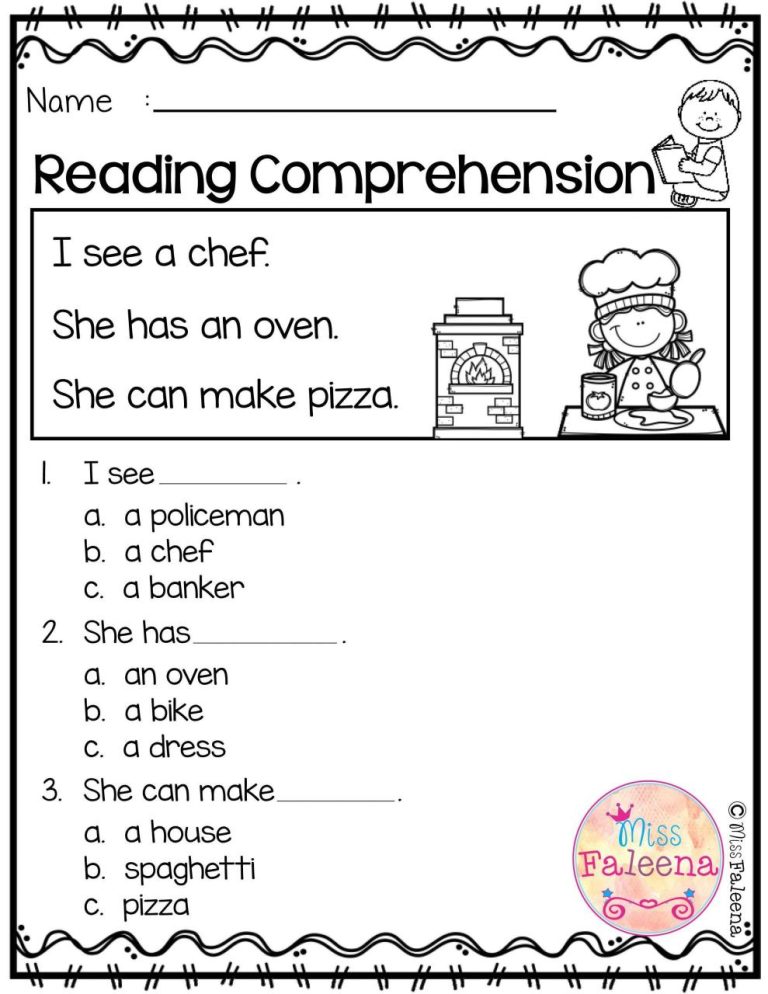 2nd Grade Math Comprehension Worksheets
