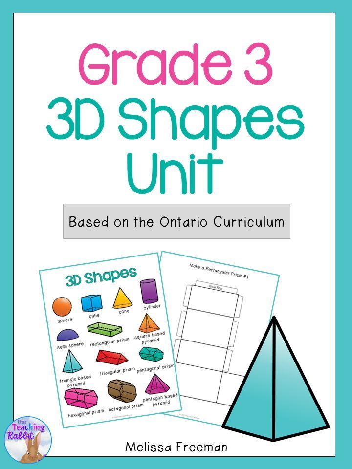 3d Shapes Activities For 3rd Grade