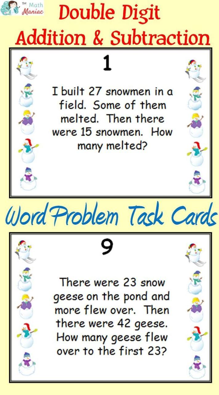3 Digit Addition And Subtraction Word Problems Grade 2