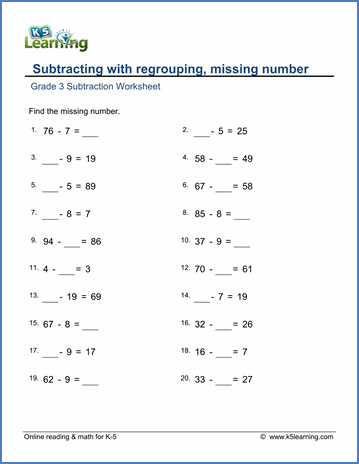 3 Digit Addition And Subtraction Without Regrouping Pdf