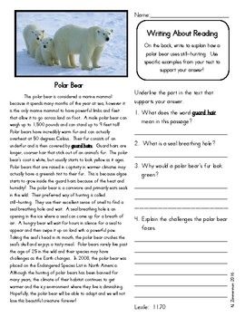 4th And 5th Grade Reading Comprehension Worksheets