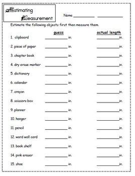 3 Grade Science Worksheets
