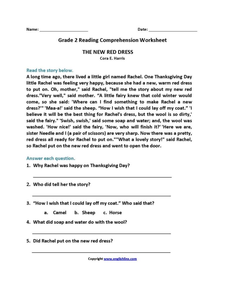 4th Grade Story Writing Worksheets For Grade 4