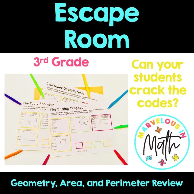 3rd Grade Math Area And Perimeter Test