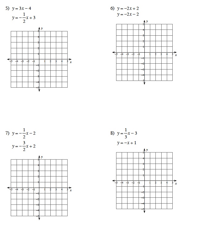 4-1 Lesson Quiz Solving Systems Of Equations By Graphing Answer Key