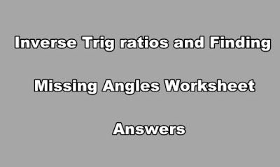 Angles Worksheet Pdf With Answers
