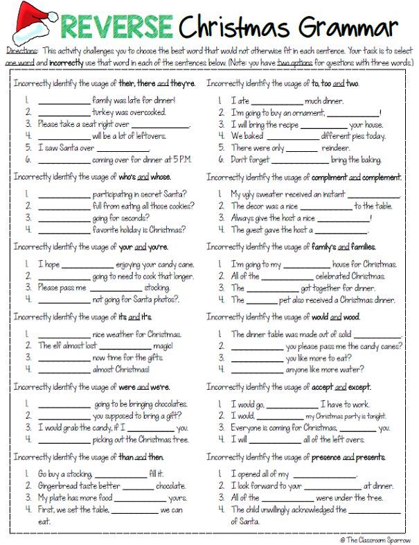 6th Grade Grammar Worksheets With Answers Pdf
