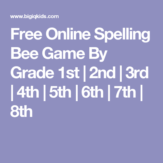 6th Grade Vocabulary Words Spelling Bee