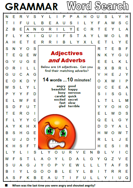 5th Grade Adverbs Worksheet