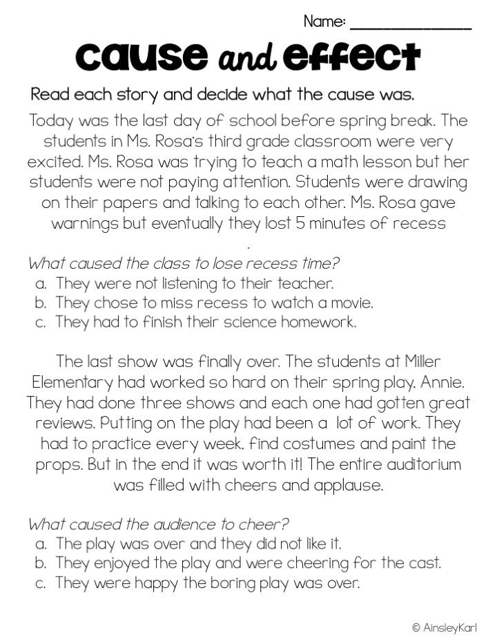 6th Grade Short Stories With Questions