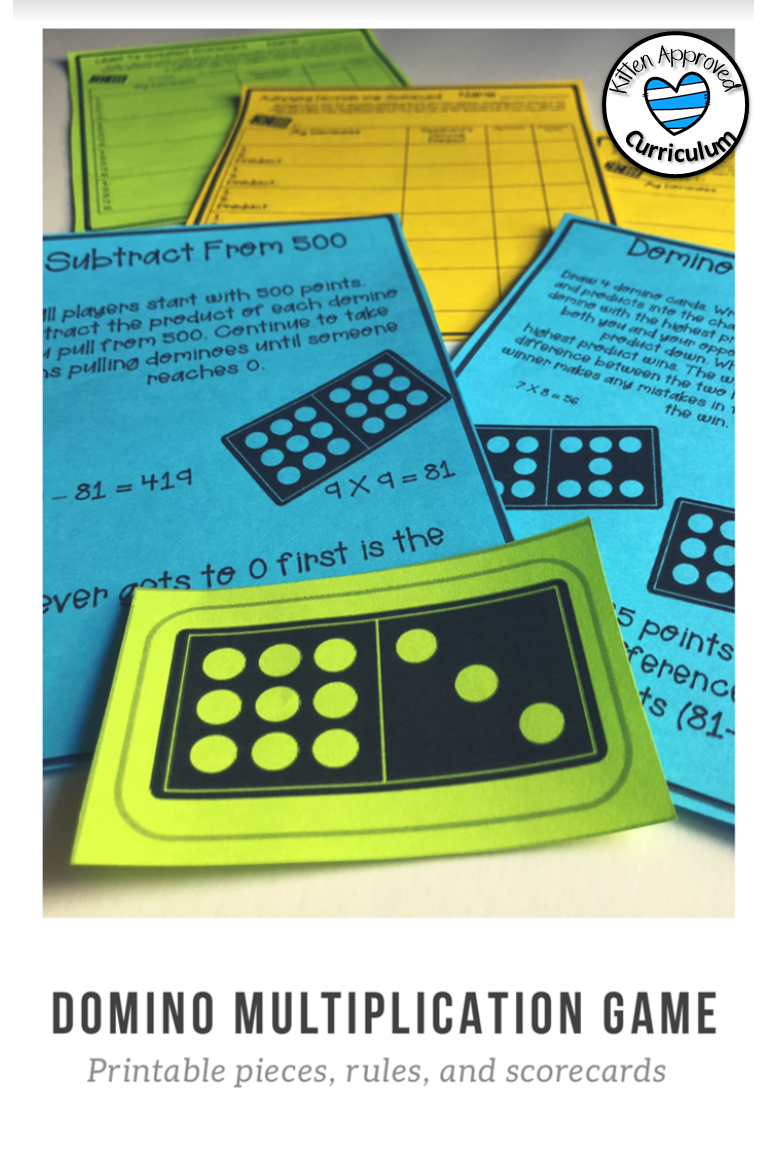 5th Grade Math Games Printable
