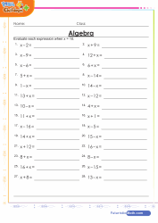6th Grade Math Worksheets With Answers
