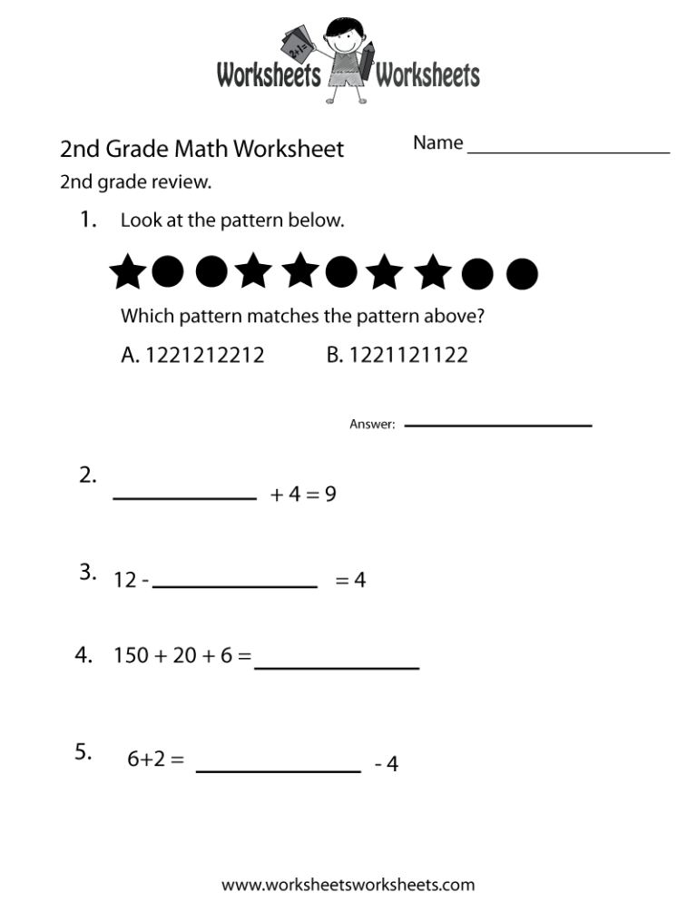 7th Grade Algebraic Expressions Worksheets