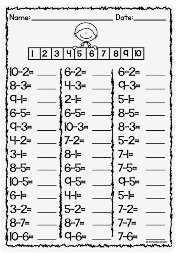 Addition Worksheets For Grade 1 With Pictures